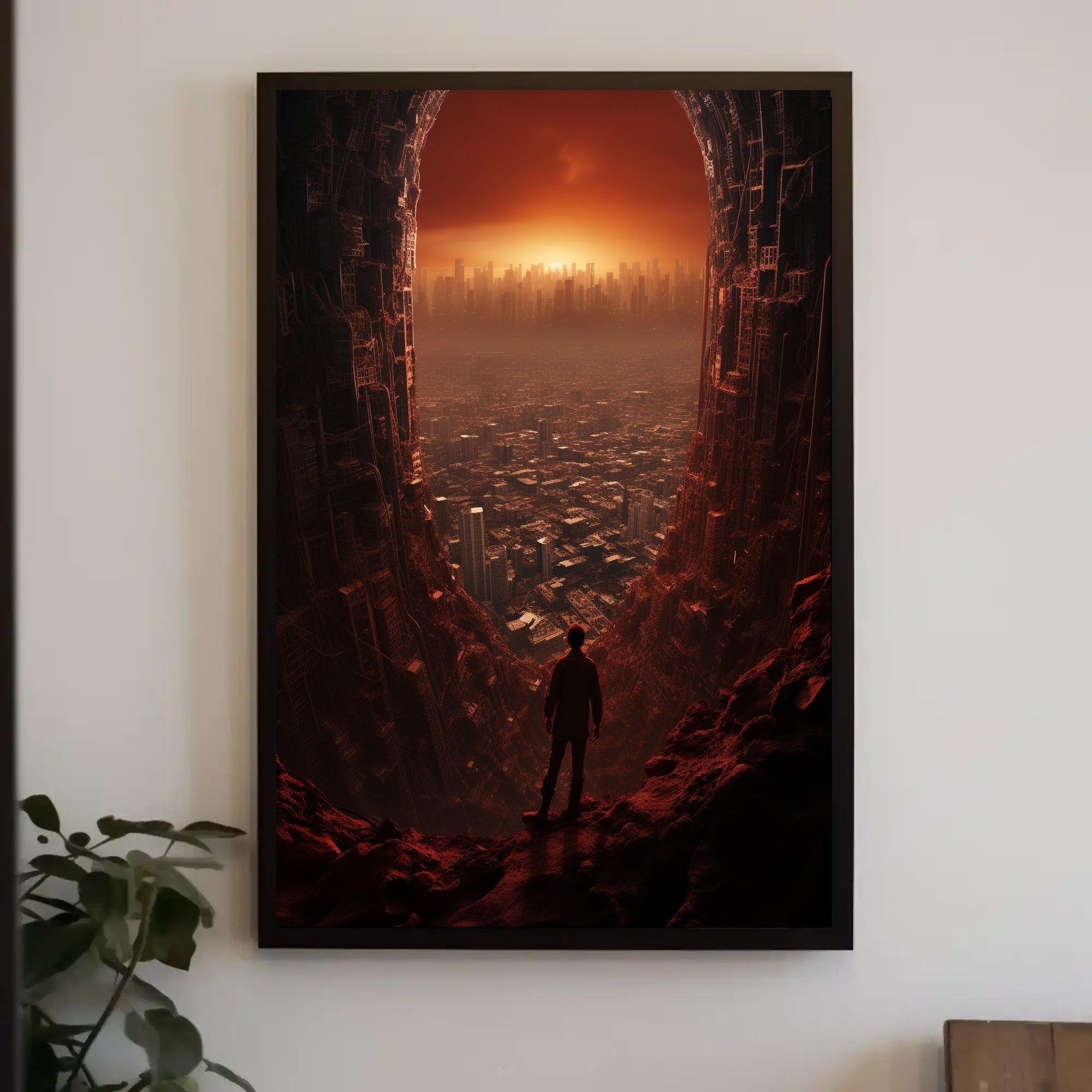 Gateway To The Cityscape Poster
