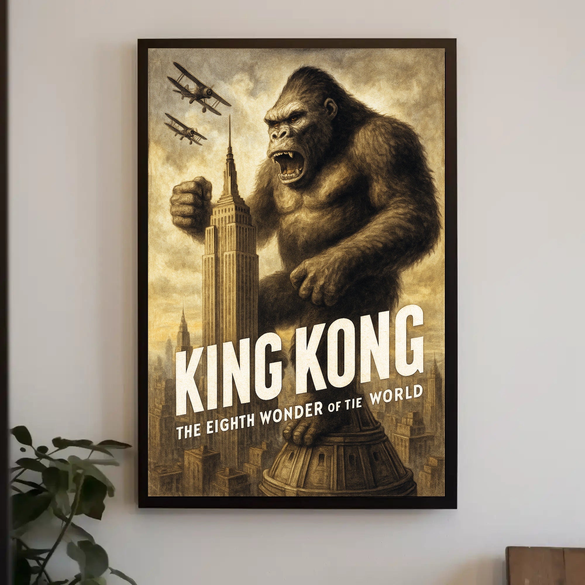 King Kong The Eighth Wonder Poster PosterGoat