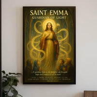 Saint Emma Guardian of Light Poster