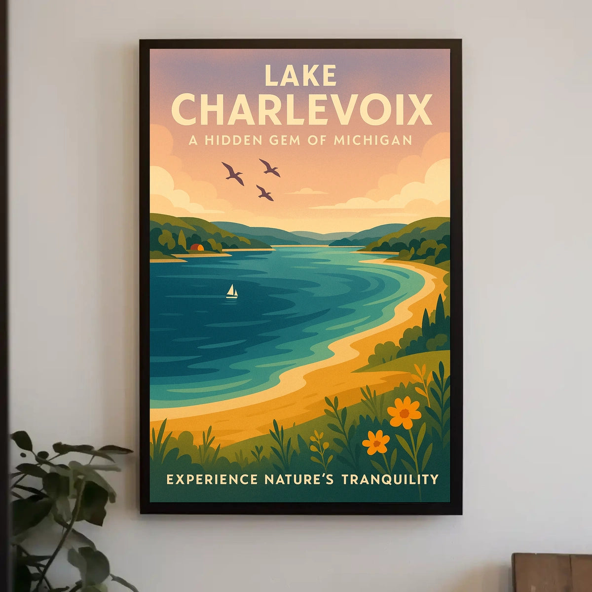 Lake Charlevoix A Hidden Gem Of Poster
