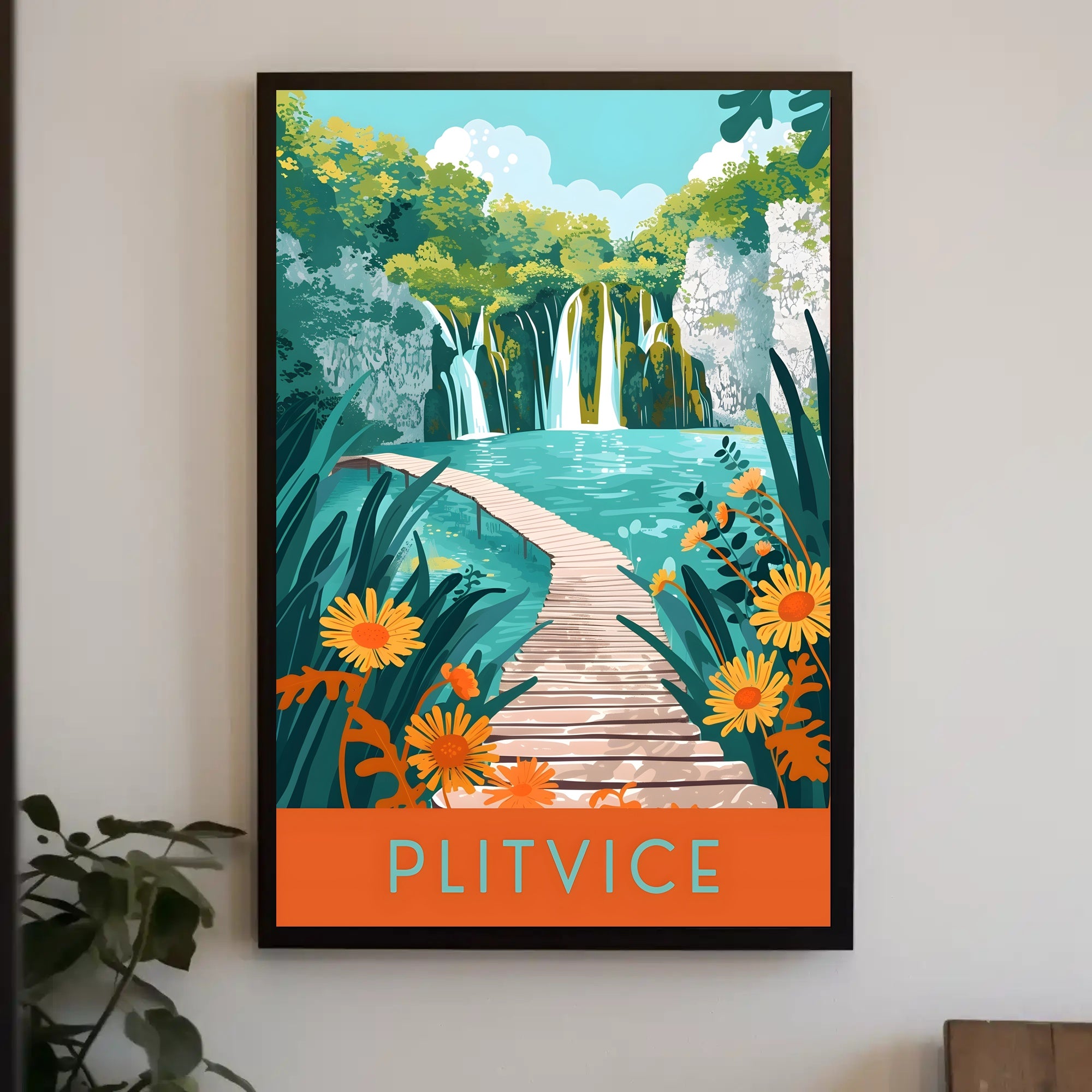 Plitvice National Park Poster