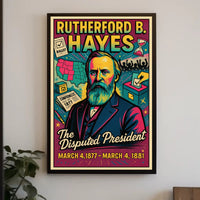 Rutherford B. Hayes The Disputed President Poster PosterGoat