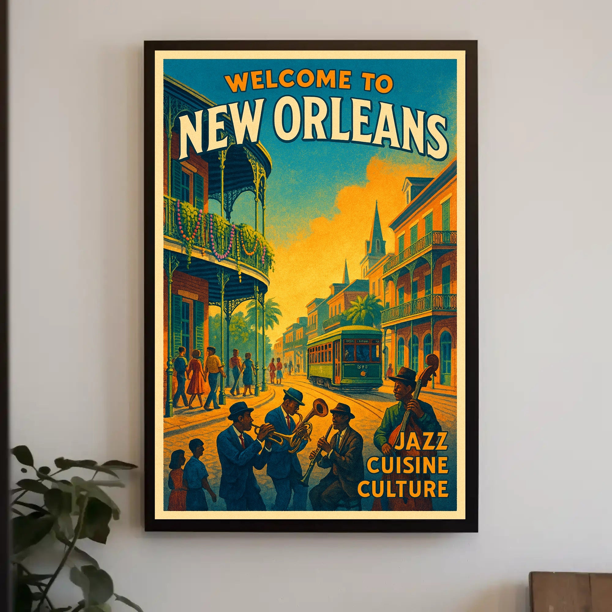 Welcome to New Orleans Poster PosterGoat
