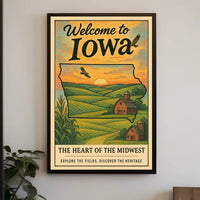 Welcome to Iowa Poster