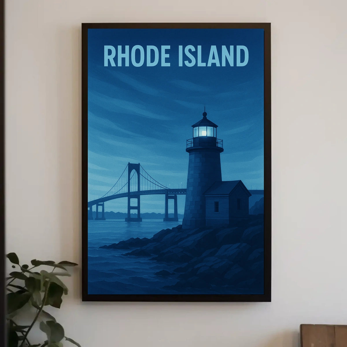 Rhode Island Coastal Scene Poster