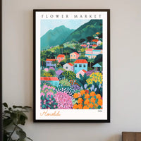 Vibrant Floral Paradise Poster PosterGoat