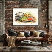 Culinary Still Life Poster