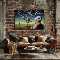 Futuristic Invention Abstract Surreal Art Sci-Fi Poster