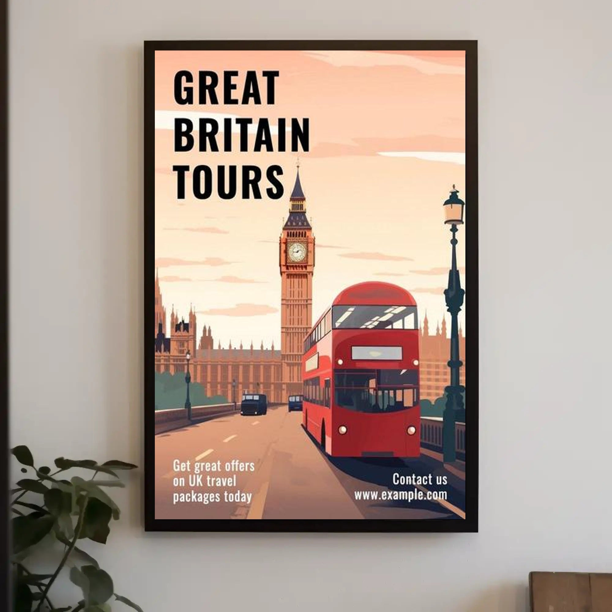 Great Britain Tours Poster PosterGoat