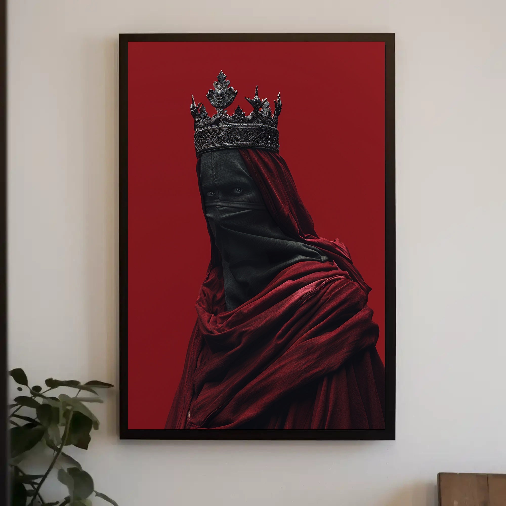 The Enigmatic Monarch Art Print Poster for Home Decor PosterGoat
