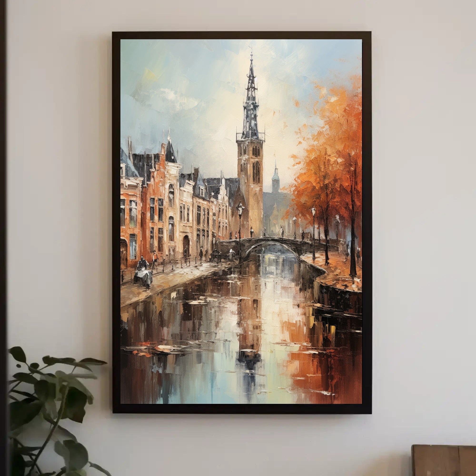Autumn In Amsterdam Poster