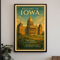 Welcome to Iowa Poster