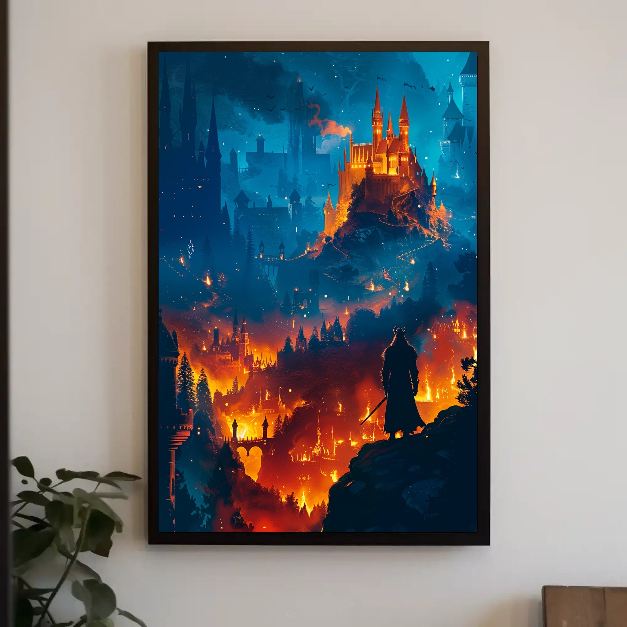 Enchanted Realms at Dusk Poster PosterGoat