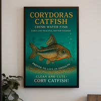 Corydoras Catfish Peaceful Bottom Poster