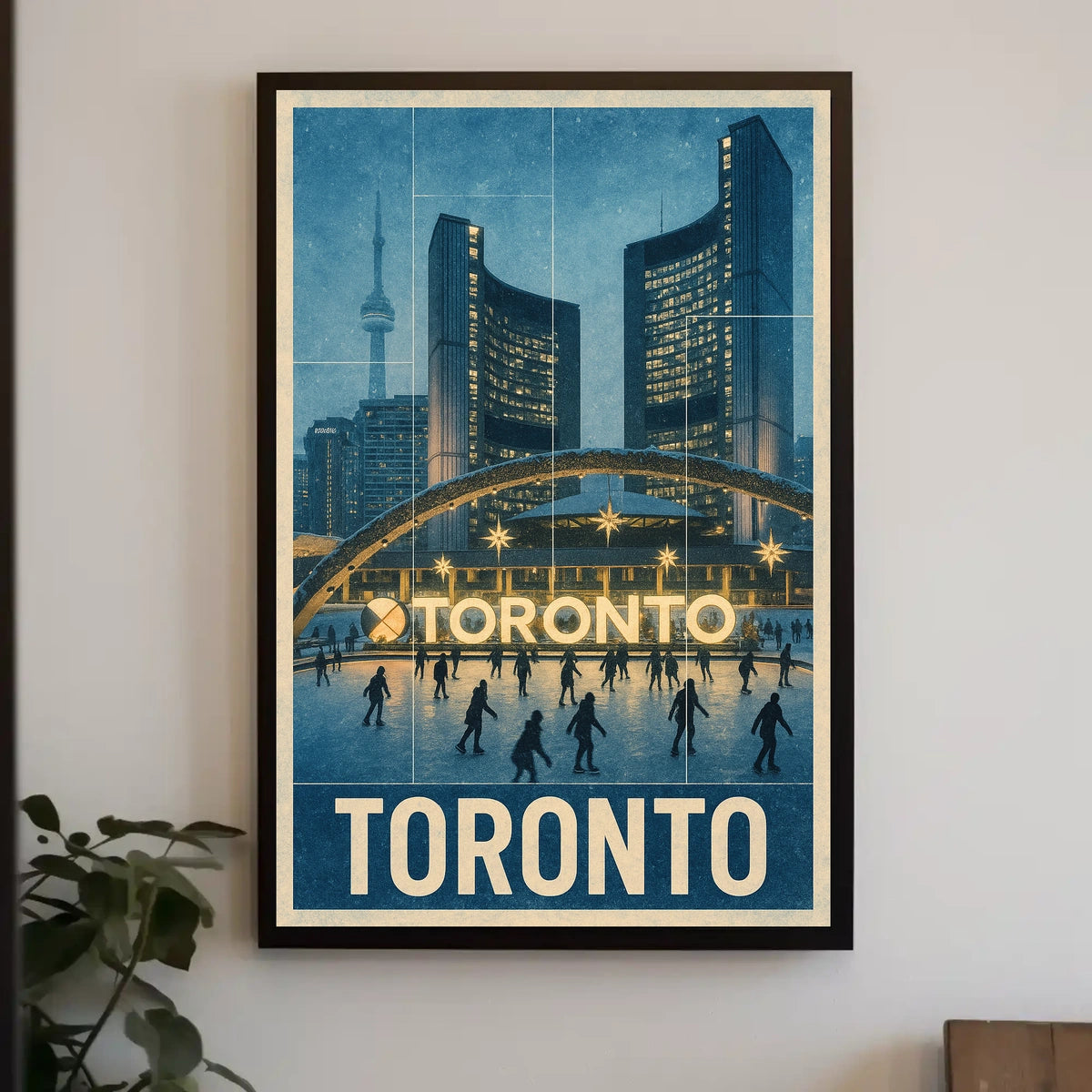 Toronto Winter Wonderland Poster