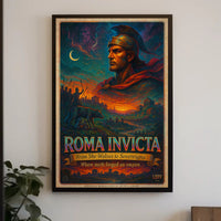 Ancient Rome Epic Scene Fantasy Mythology Poster