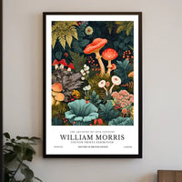 William Morris Cotton Prints Exhibition Poster