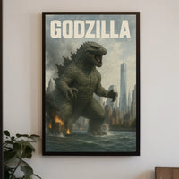 Godzilla Strikes the City Poster