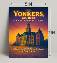 Yonkers New Yorks Historical Frontier Poster PosterGoat