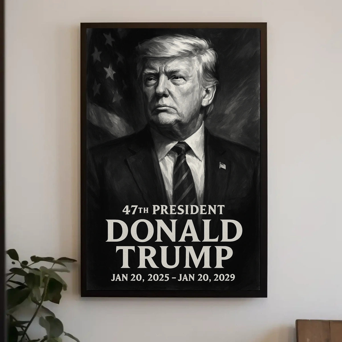 Donald Trump 47th President Poster