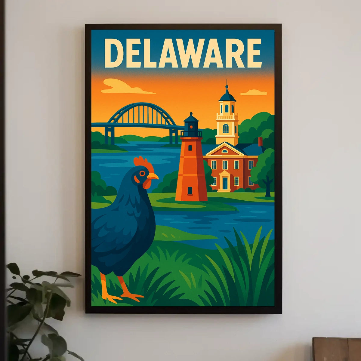 Delaware Scenic Poster