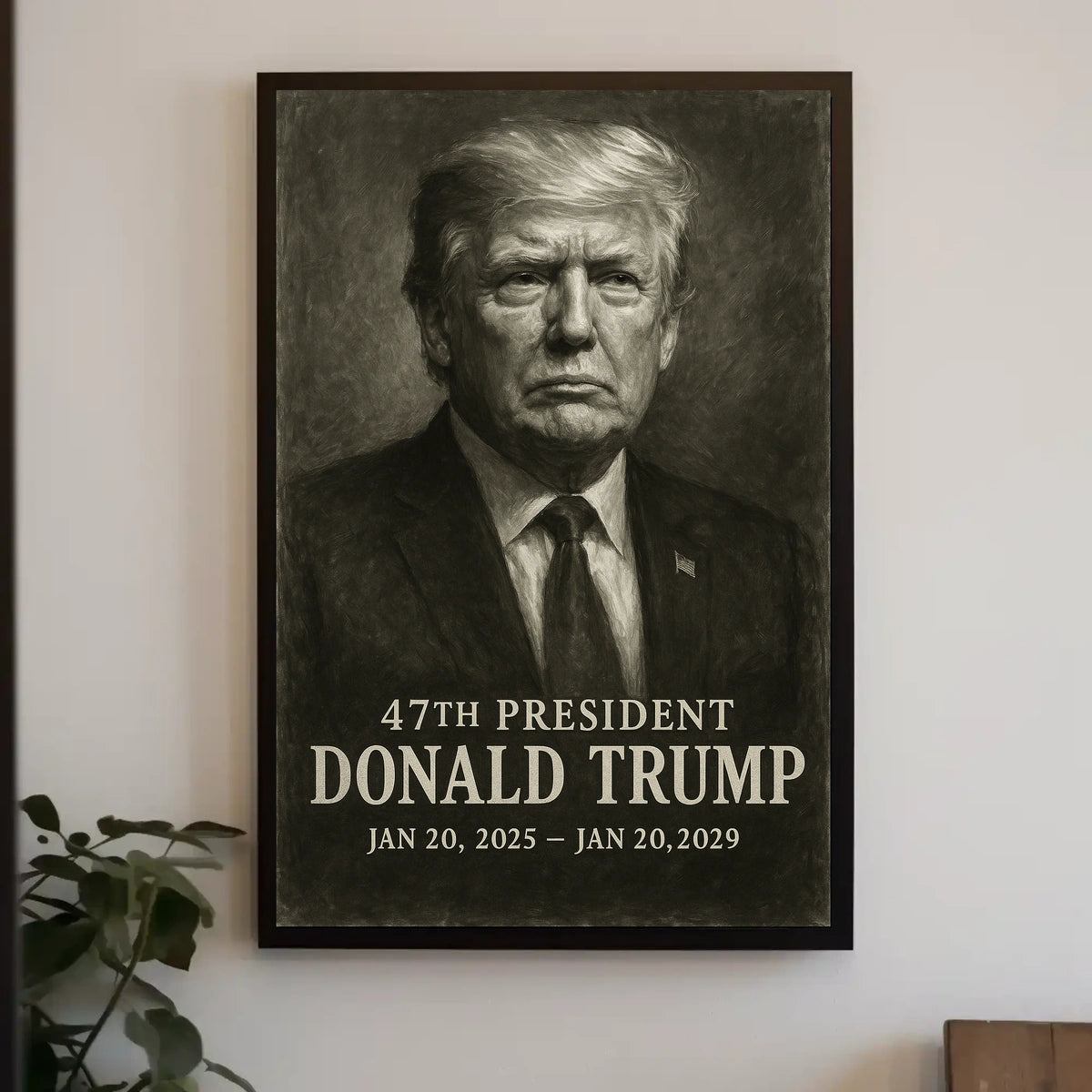 Donald Trump 47th President Poster