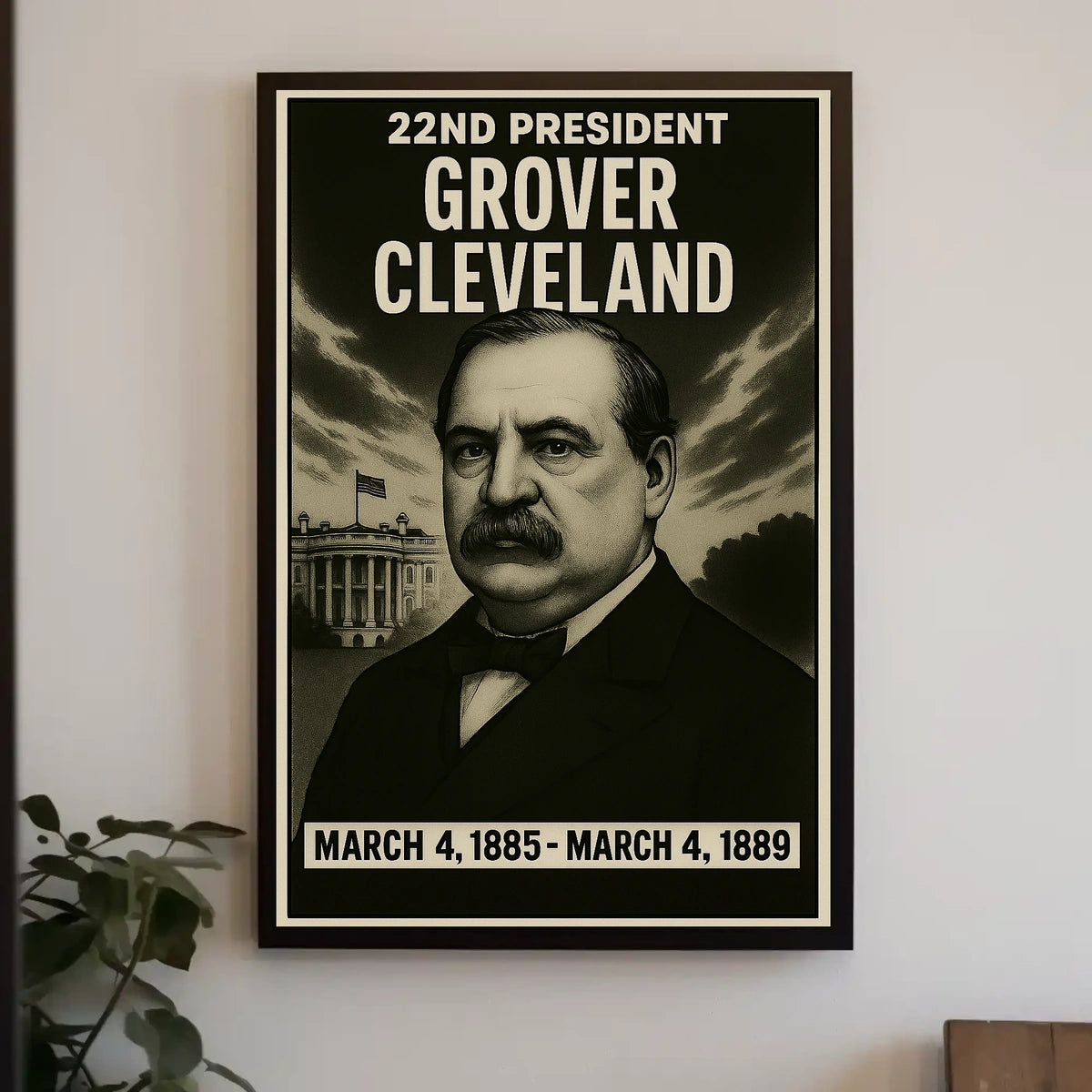Grover Cleveland 22Nd President Poster