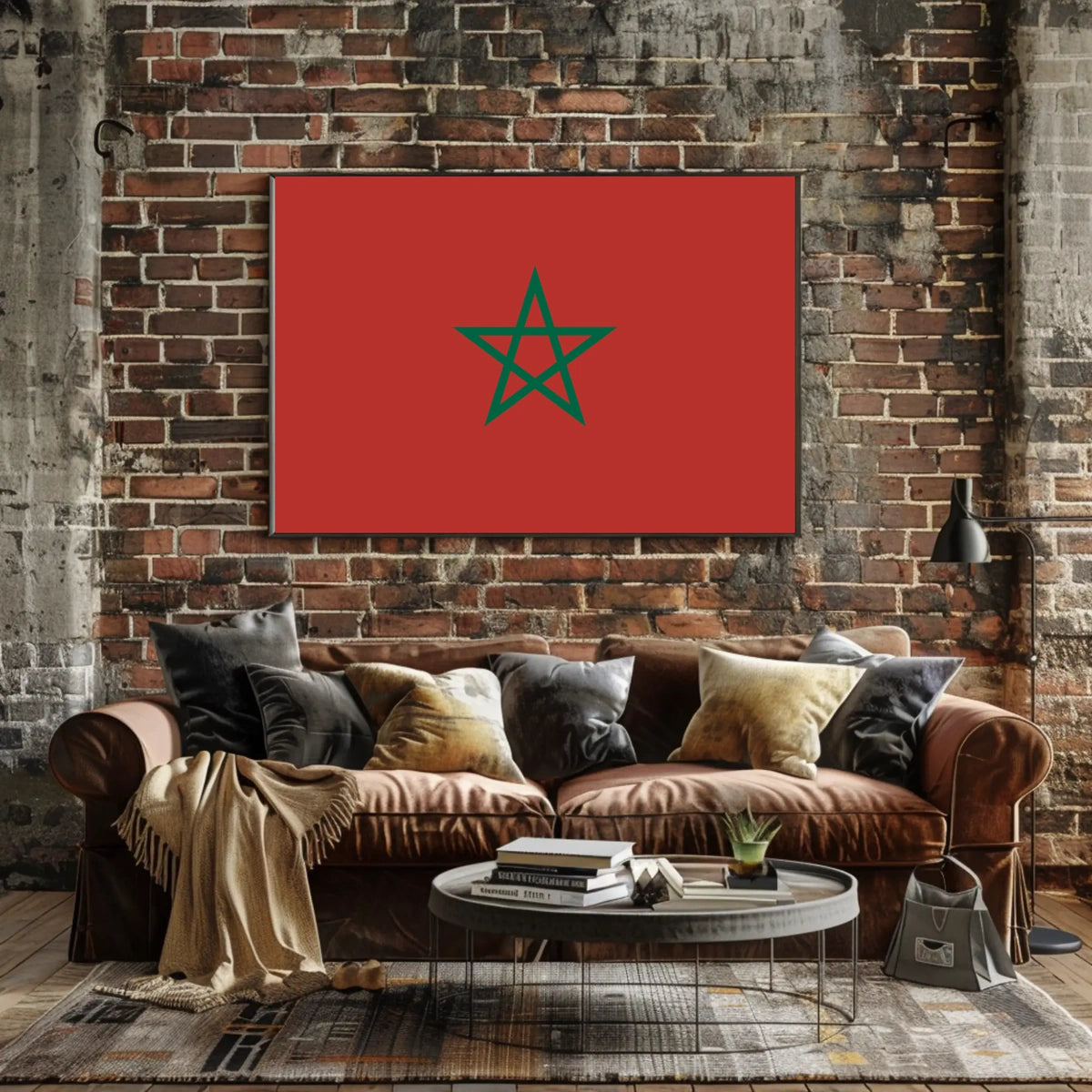 Morocco Flag Poster