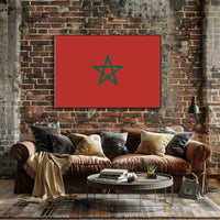 Morocco Flag Poster