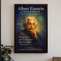 Albert Einstein A Mind Unbound Poster