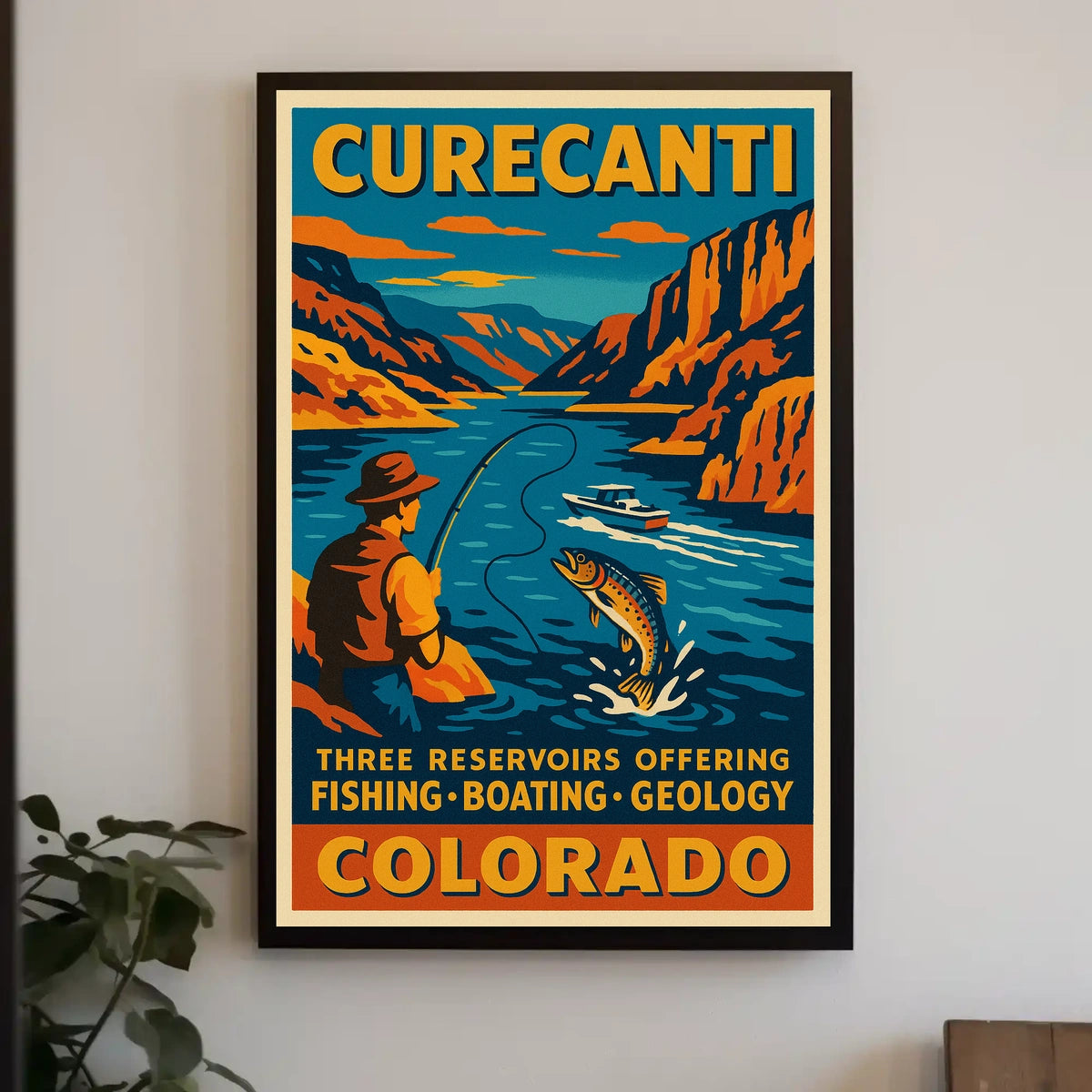 Curecanti Recreation Poster