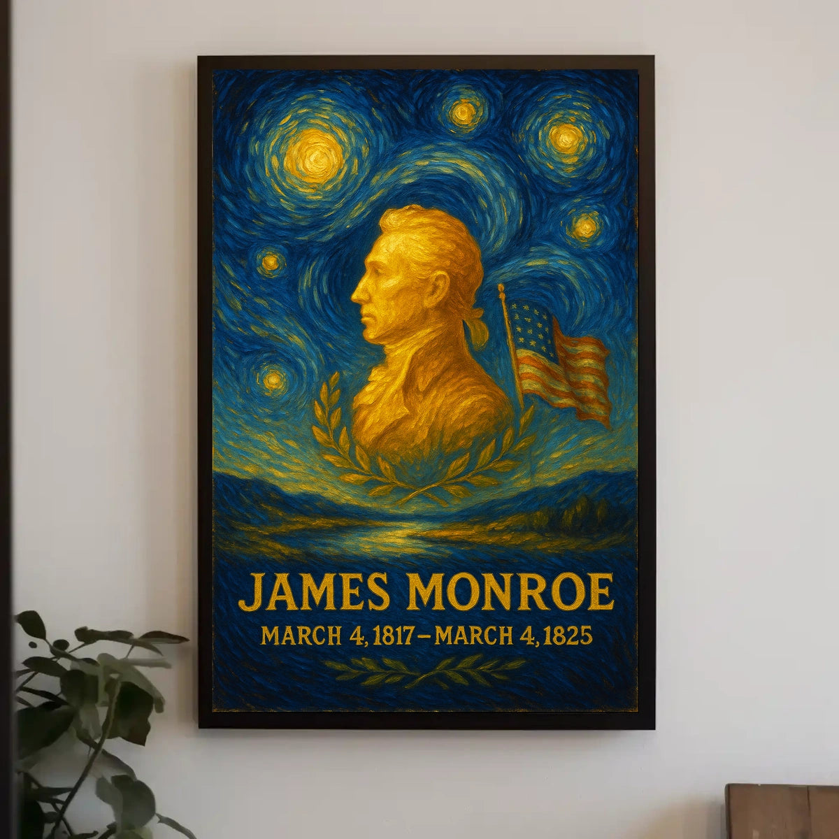James Monroe 5th President Poster