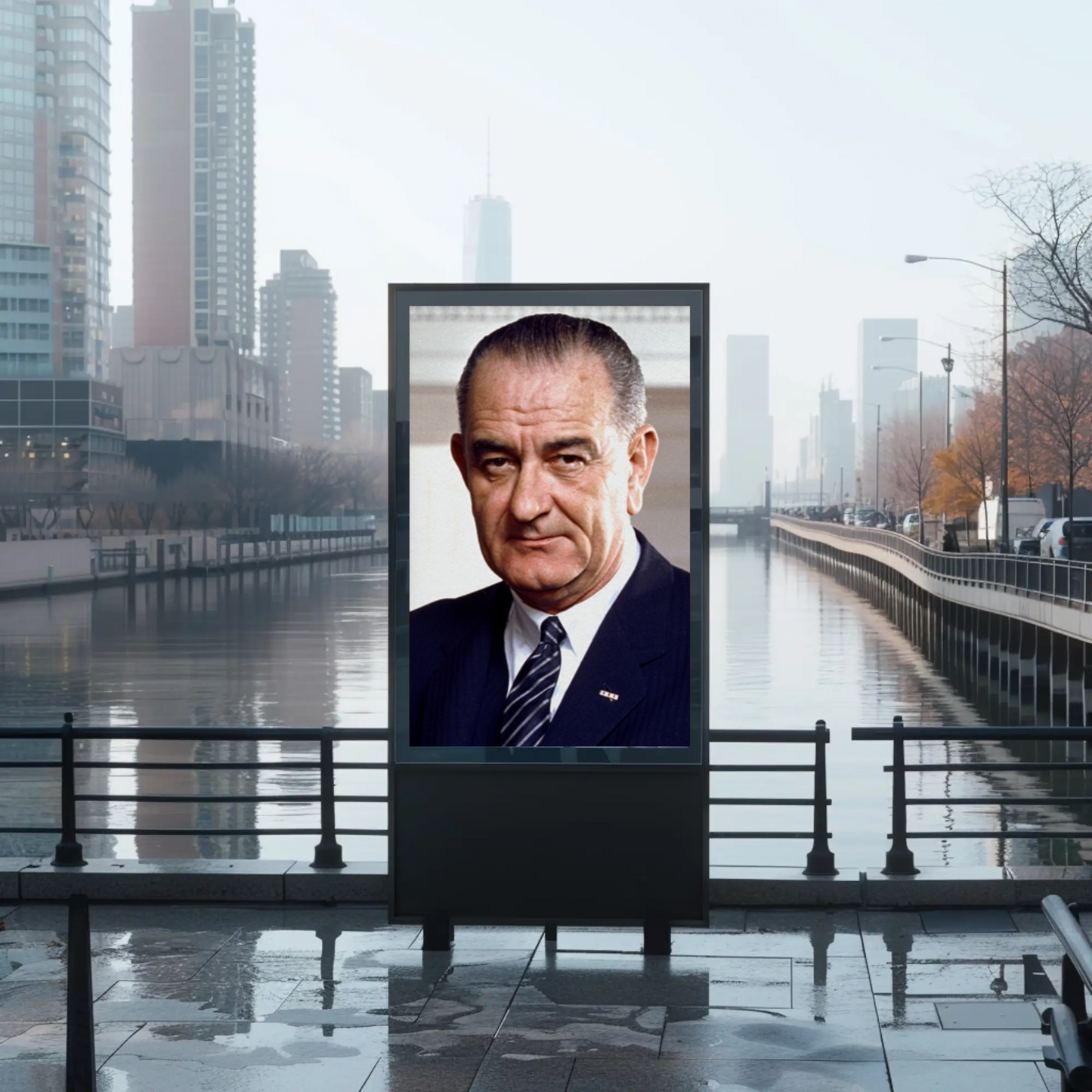 Lyndon Johnson 36th President Of The United States Photo