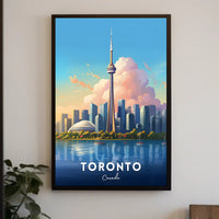 Toronto Skyline Poster