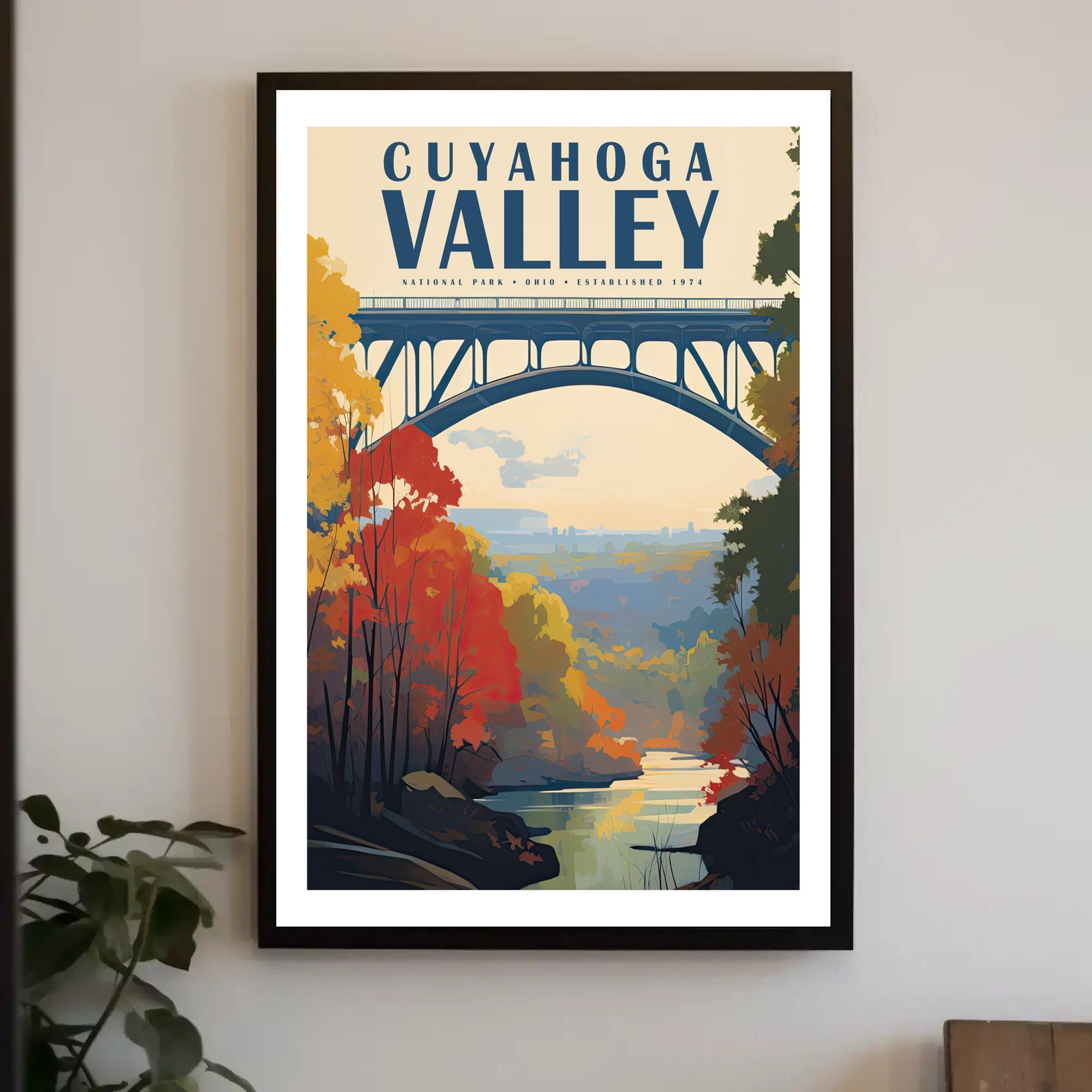 Cuyahoga Valley National Park Travel Poster