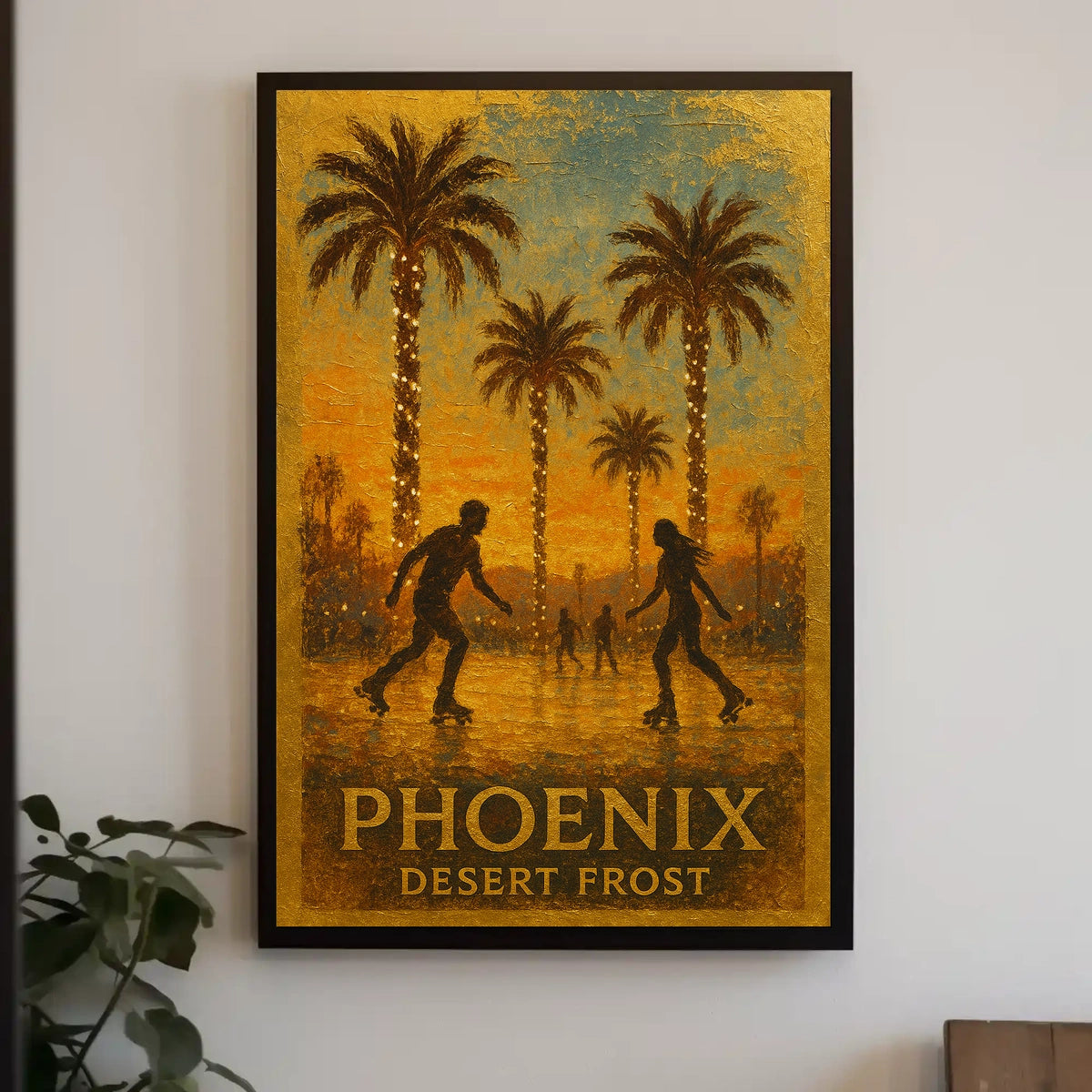 Phoenix Desert Frost Poster