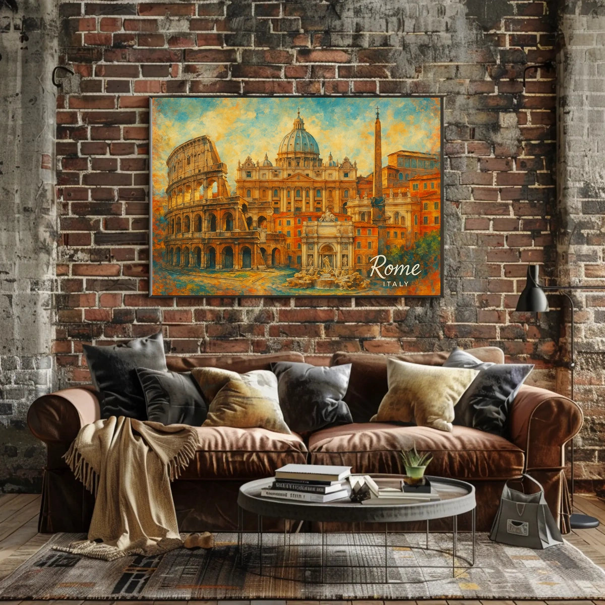 Rome, Italy A Timeless Cityscape Poster