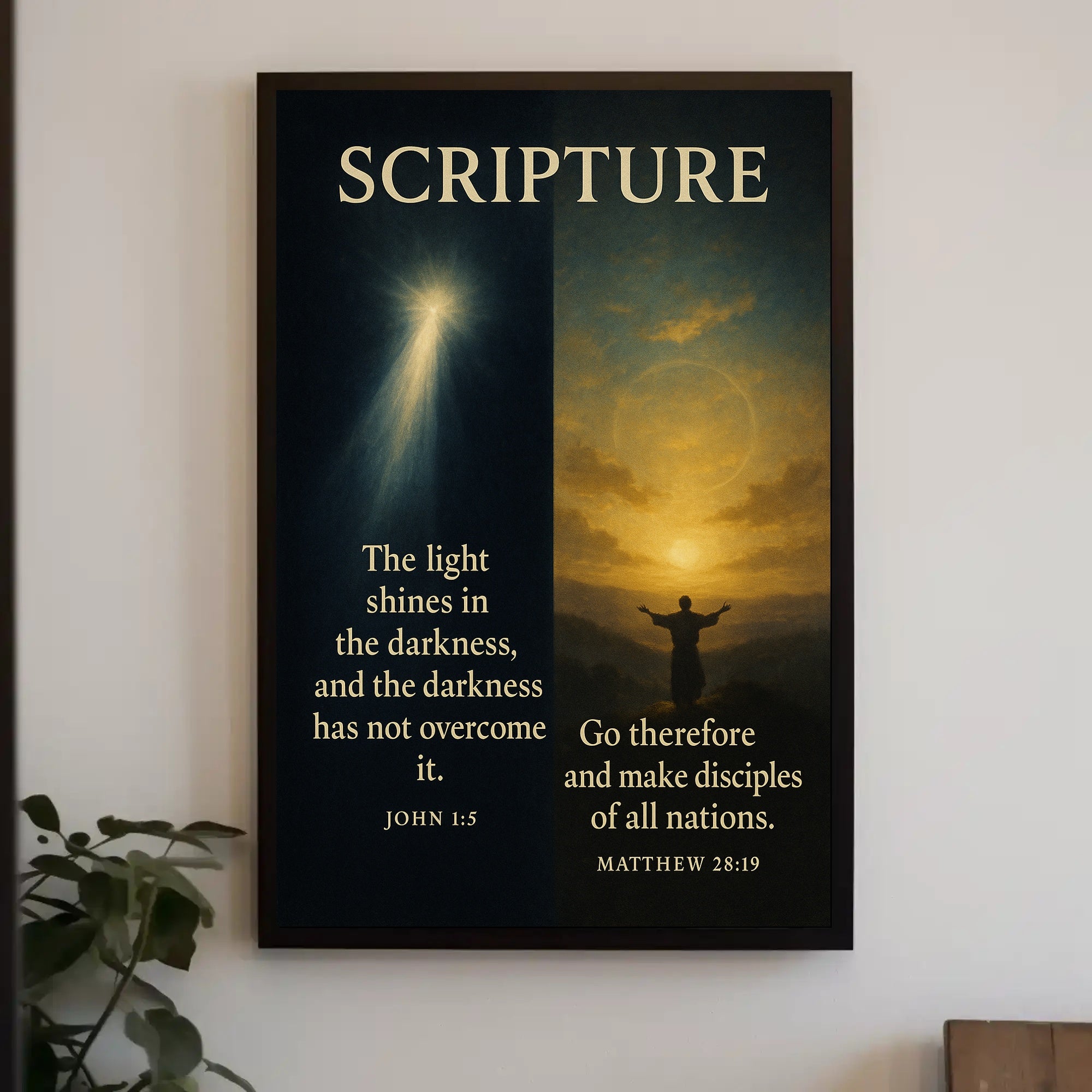 Scripture Reflections Poster PosterGoat