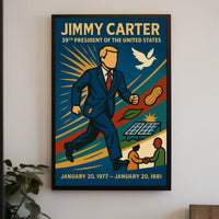 Jimmy Carter 39th President Poster