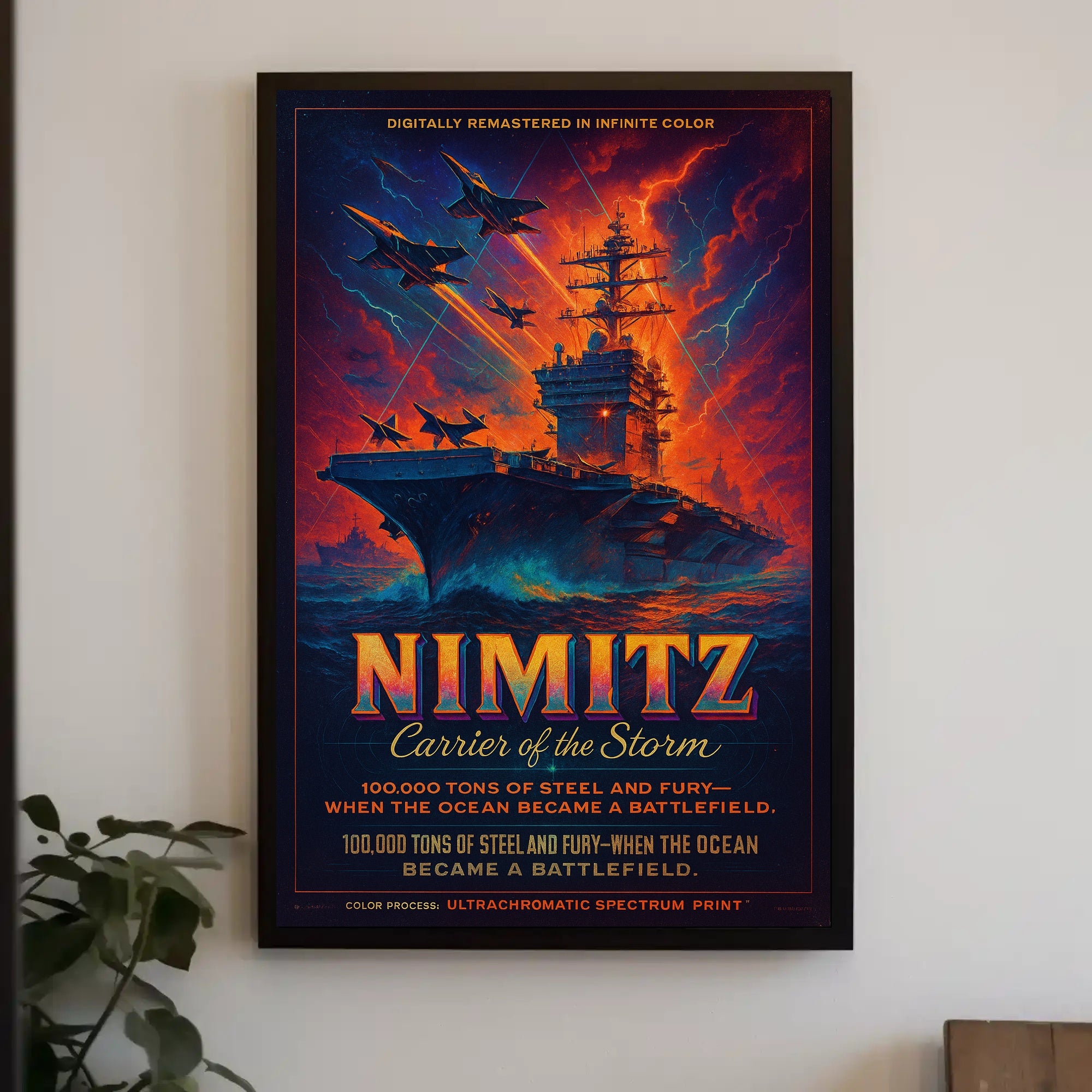 Nimitz – Carrier of the Storm Poster PosterGoat
