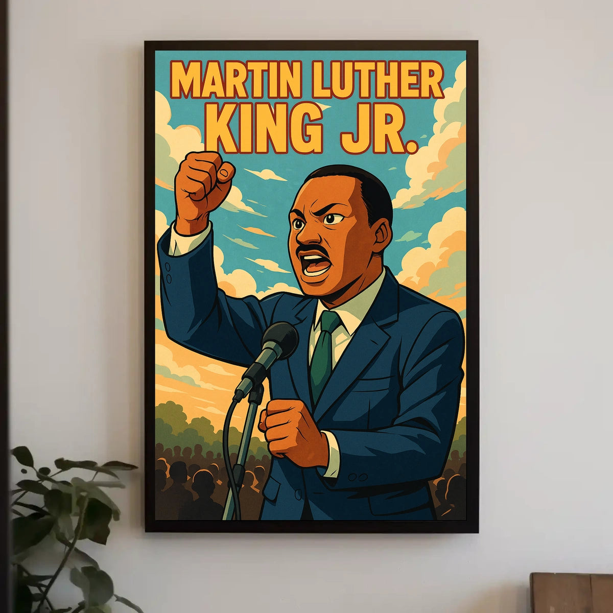 Martin Luther King Jr. Inspirational Poster