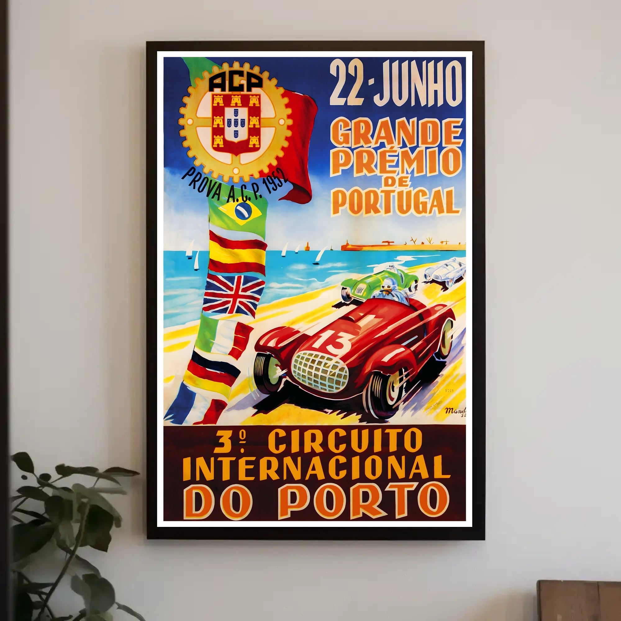 Grande Prémio de Portugal Poster