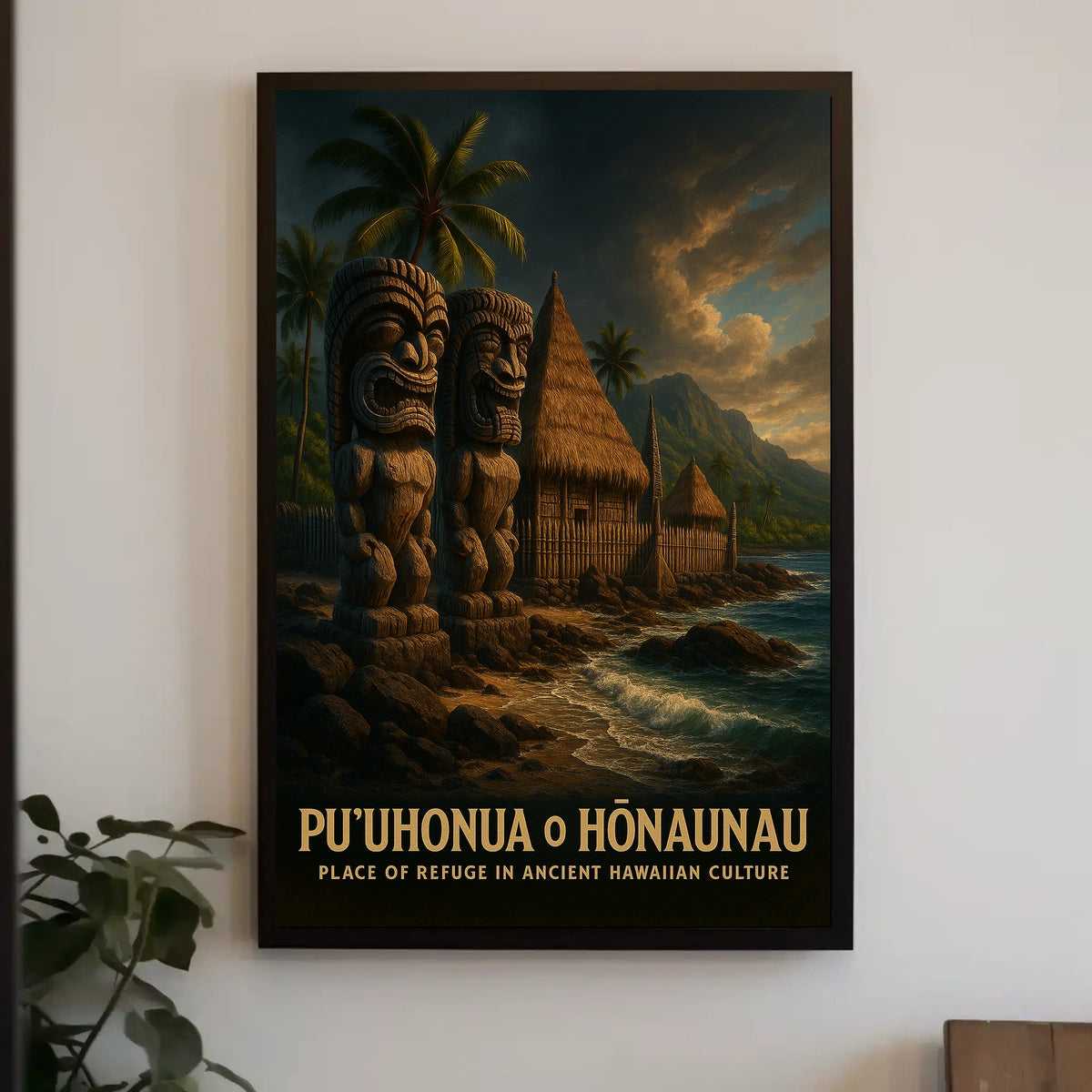 PuUhonua O Hōnaunau Place Of Refuge Poster