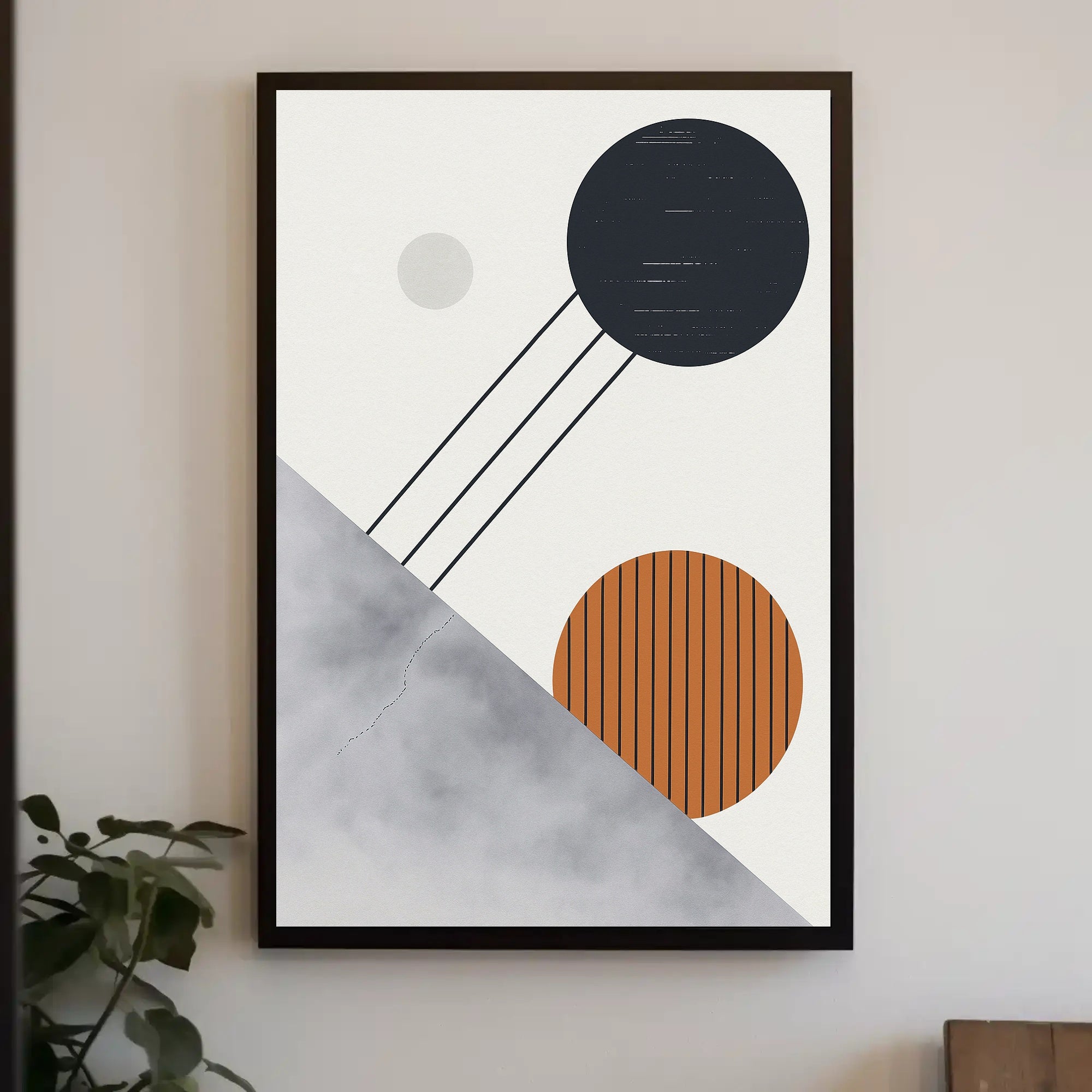 Geometric Harmony Poster PosterGoat