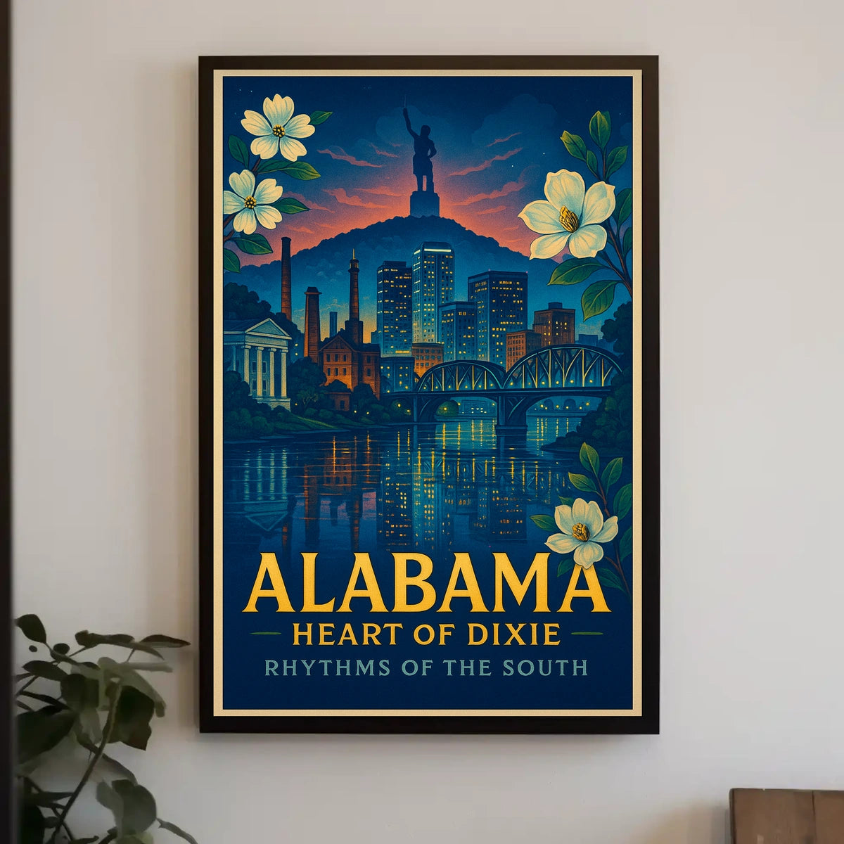 Alabama Heart of Dixie Poster