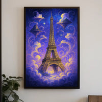 Dreamy Eiffel Tower Poster PosterGoat