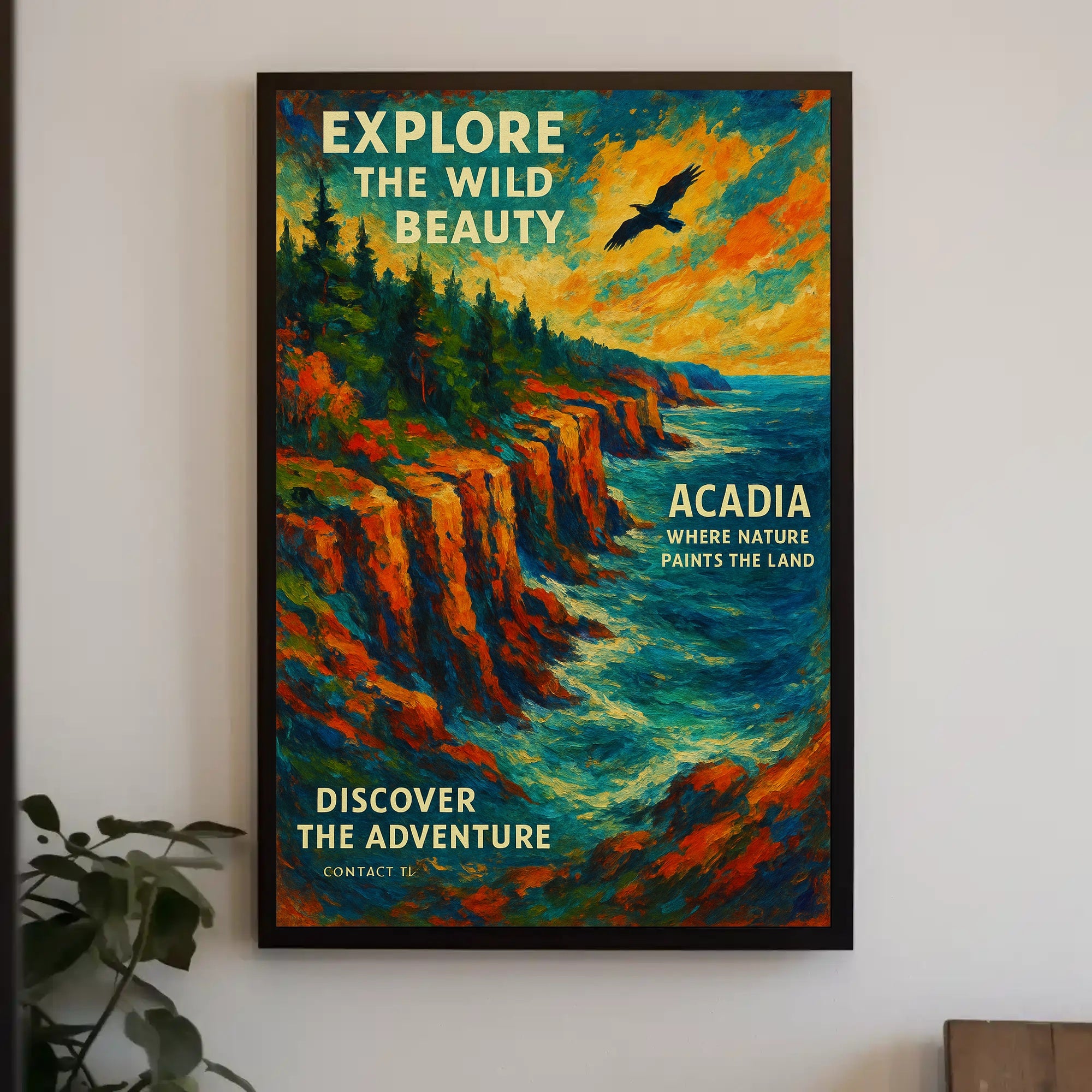 Explore the Wild Beauty of Acadia Poster PosterGoat