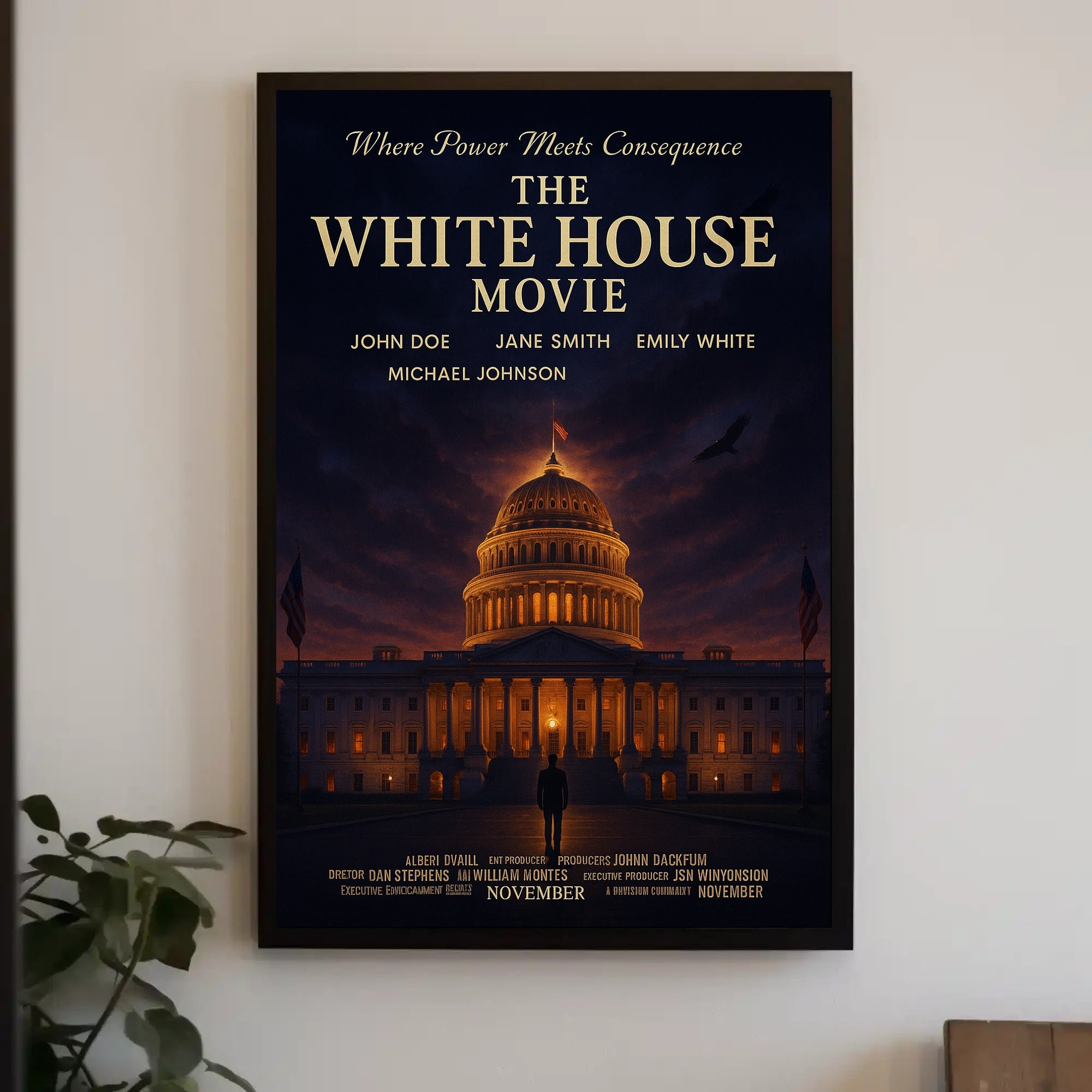 The White House Movie Poster PosterGoat