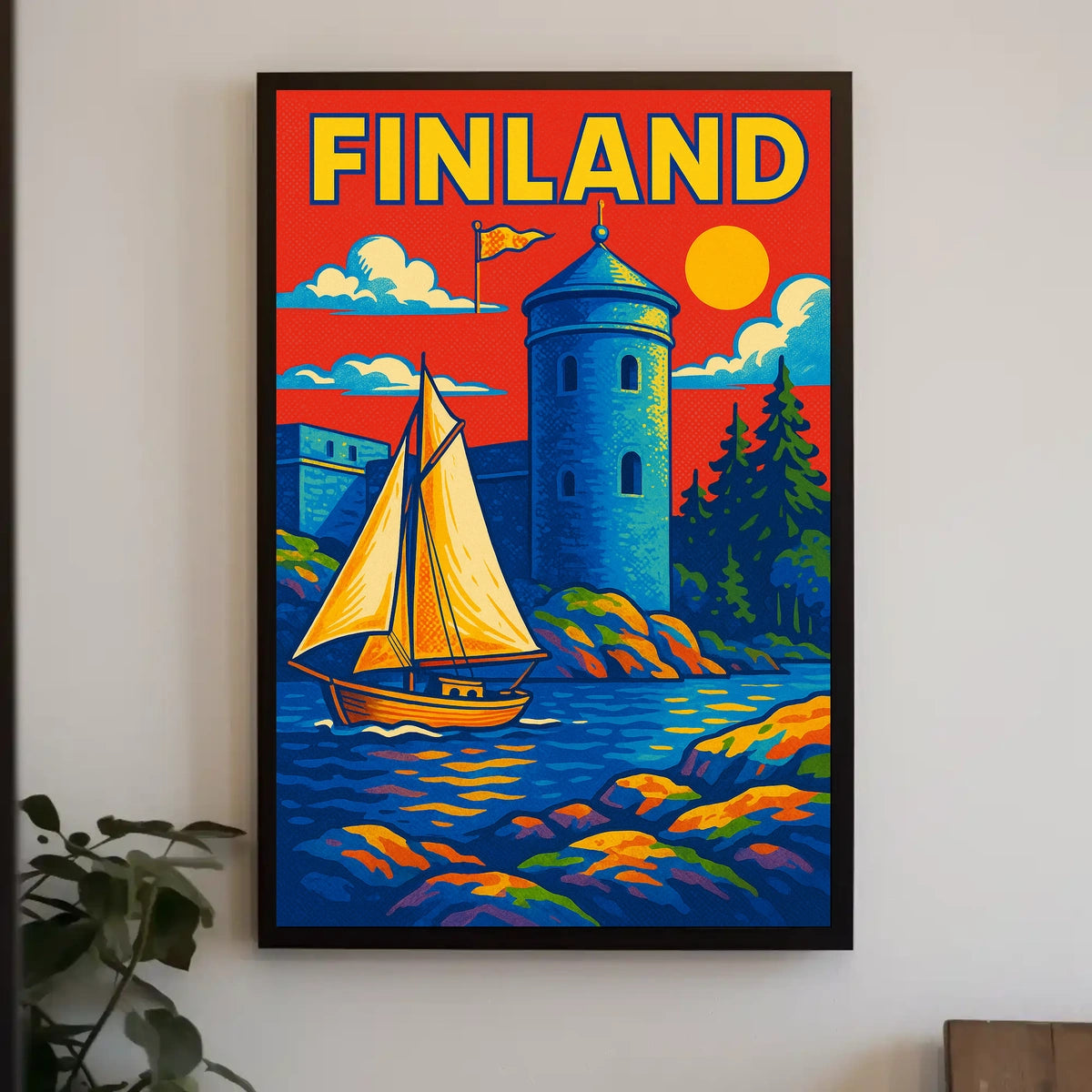 Finland Scenic Poster