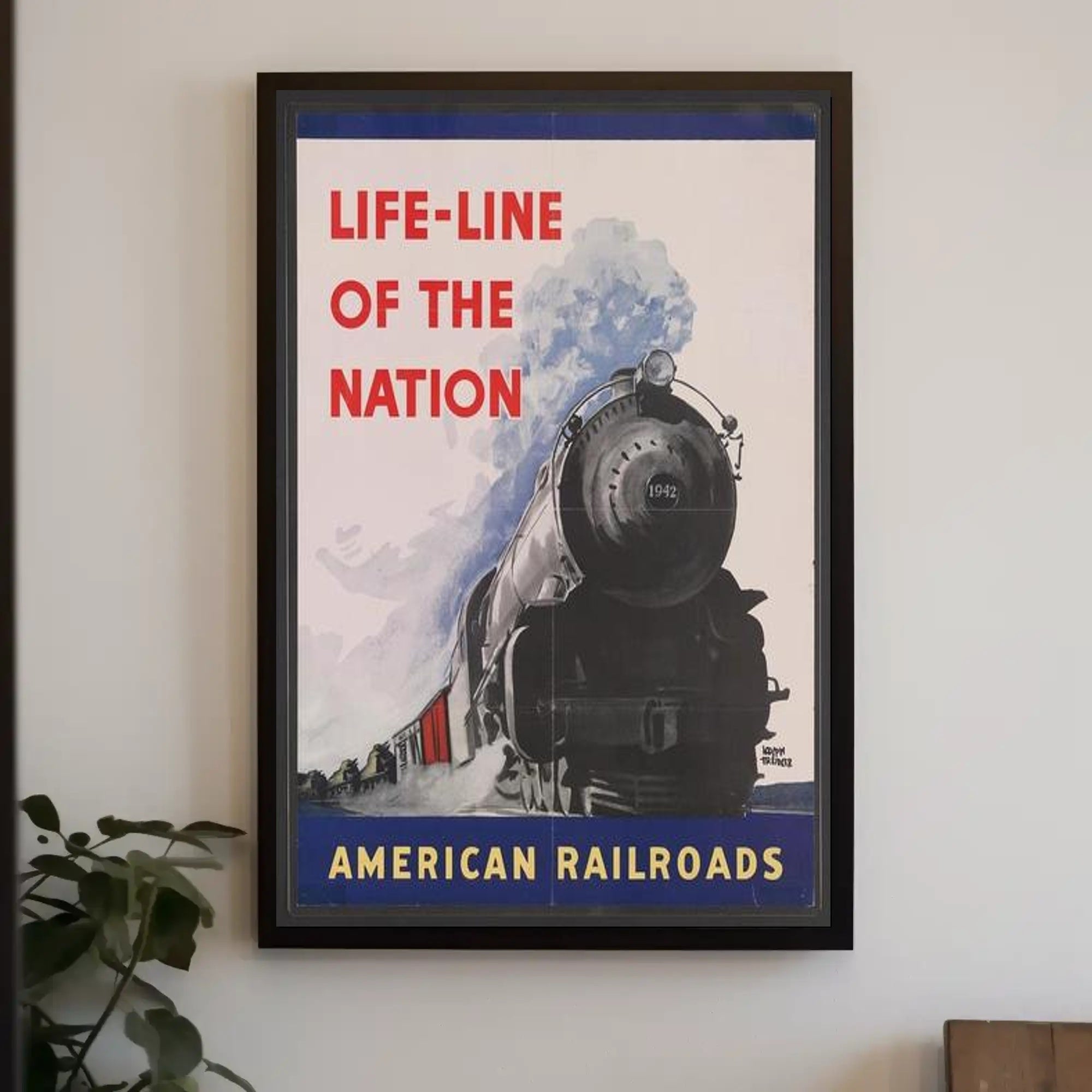 Life-Line of the Nation Poster PosterGoat